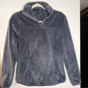 Eddie Bauer Charcoal Fleece Pullover
